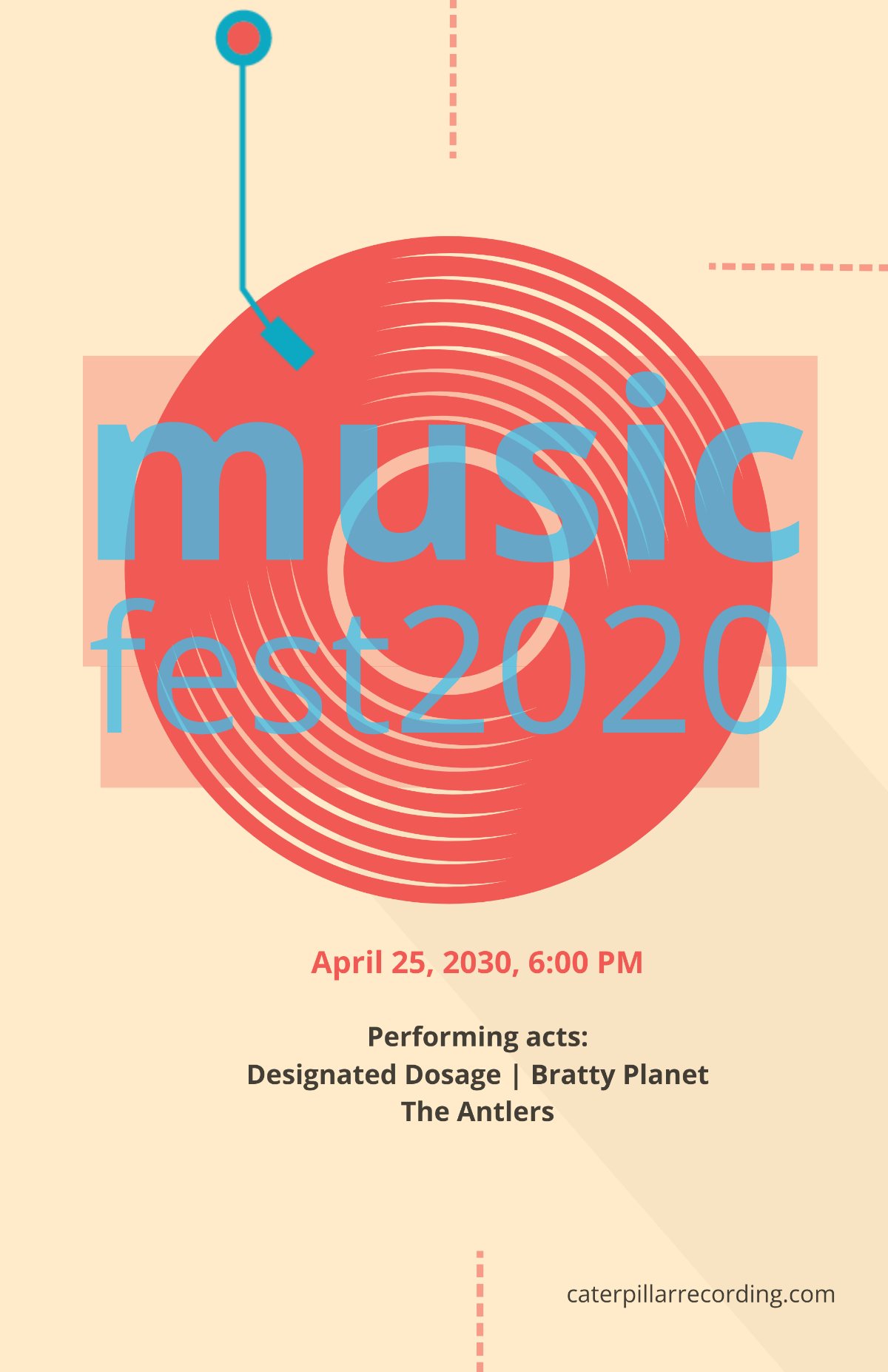 Musical Event Poster Template