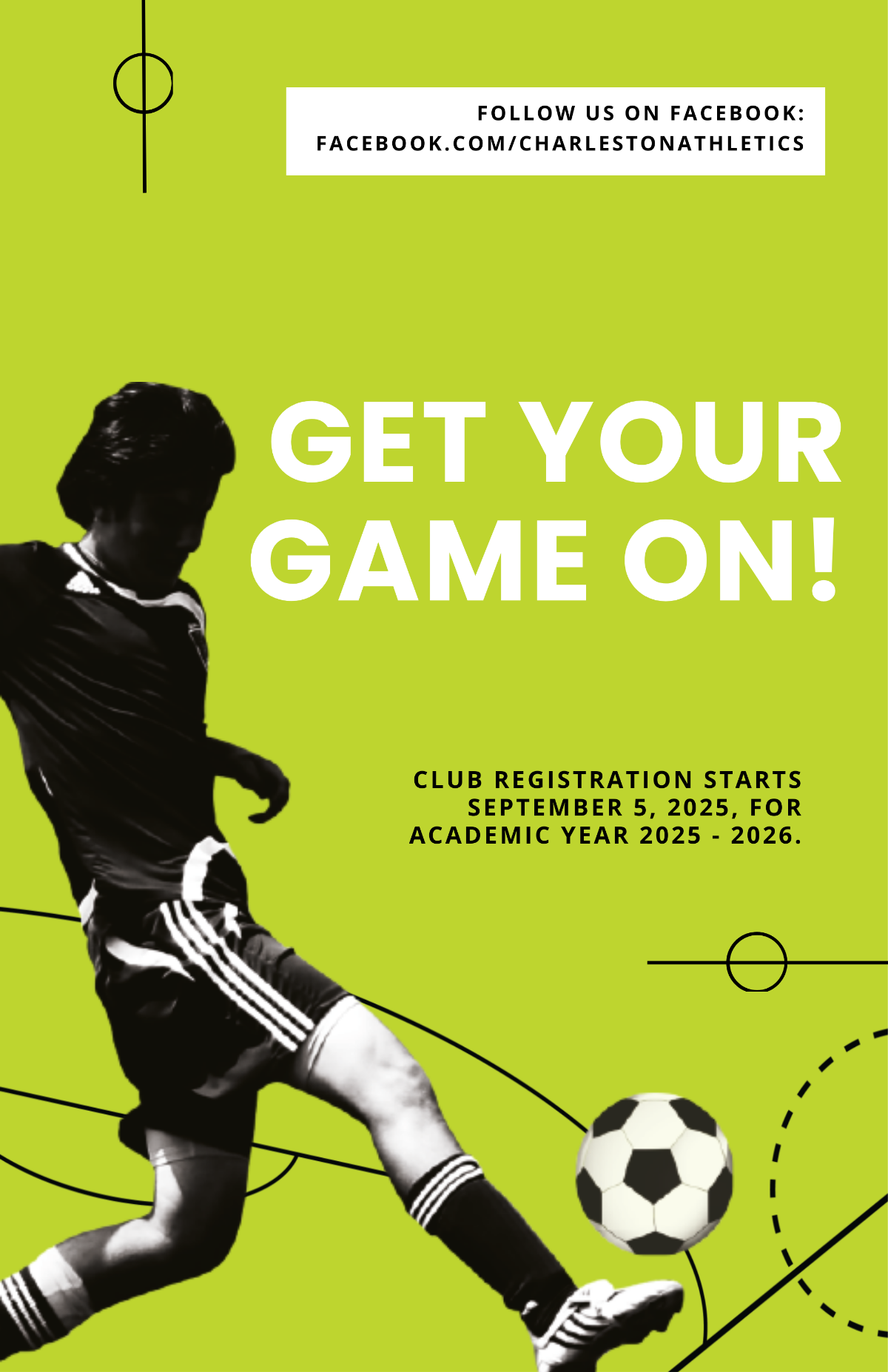 Sports Club Poster Template
