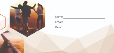 Free Airline Travel Voucher Template to Edit Online