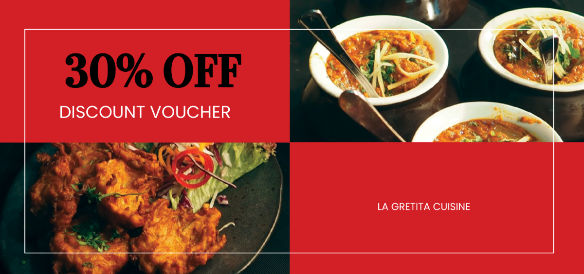 Editable Restaurant Voucher Template - Edit Online & Download