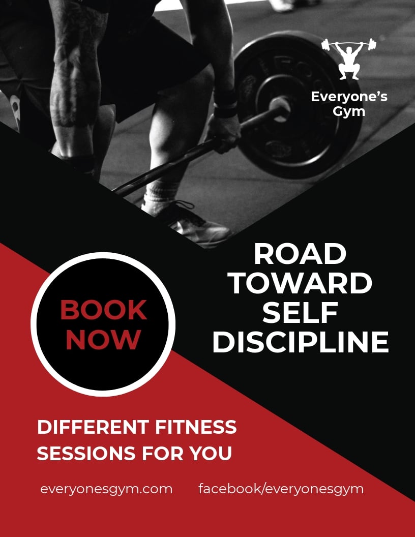 Free Fitness Flyer Templates, 30+ Download PSD, Illustrator, Word