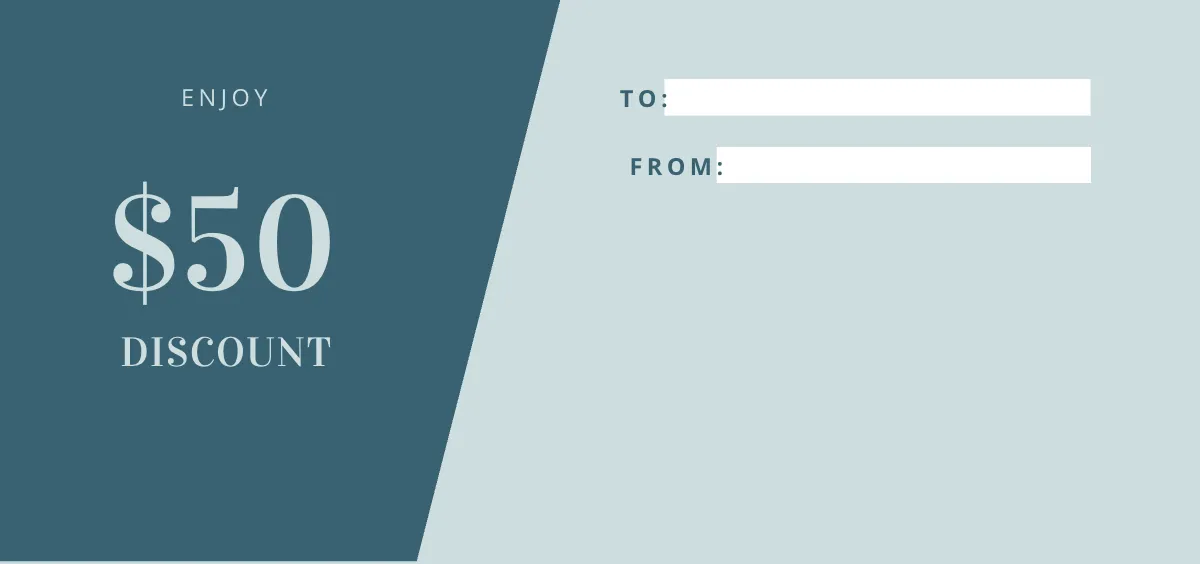 Free Hair Gift Voucher Template to Edit Online