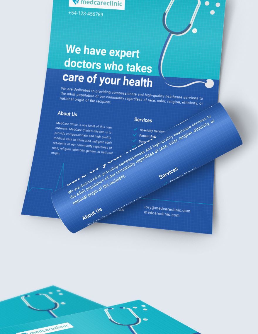 Healthcare Clinic Flyer Template