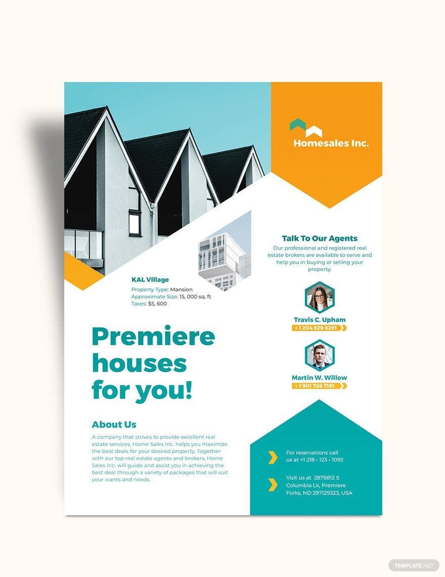 House For Sale Flyer Template Download In Word Google Docs 