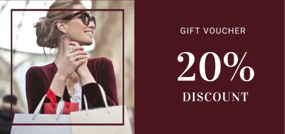 Free Sample Gift Voucher Template to Edit Online