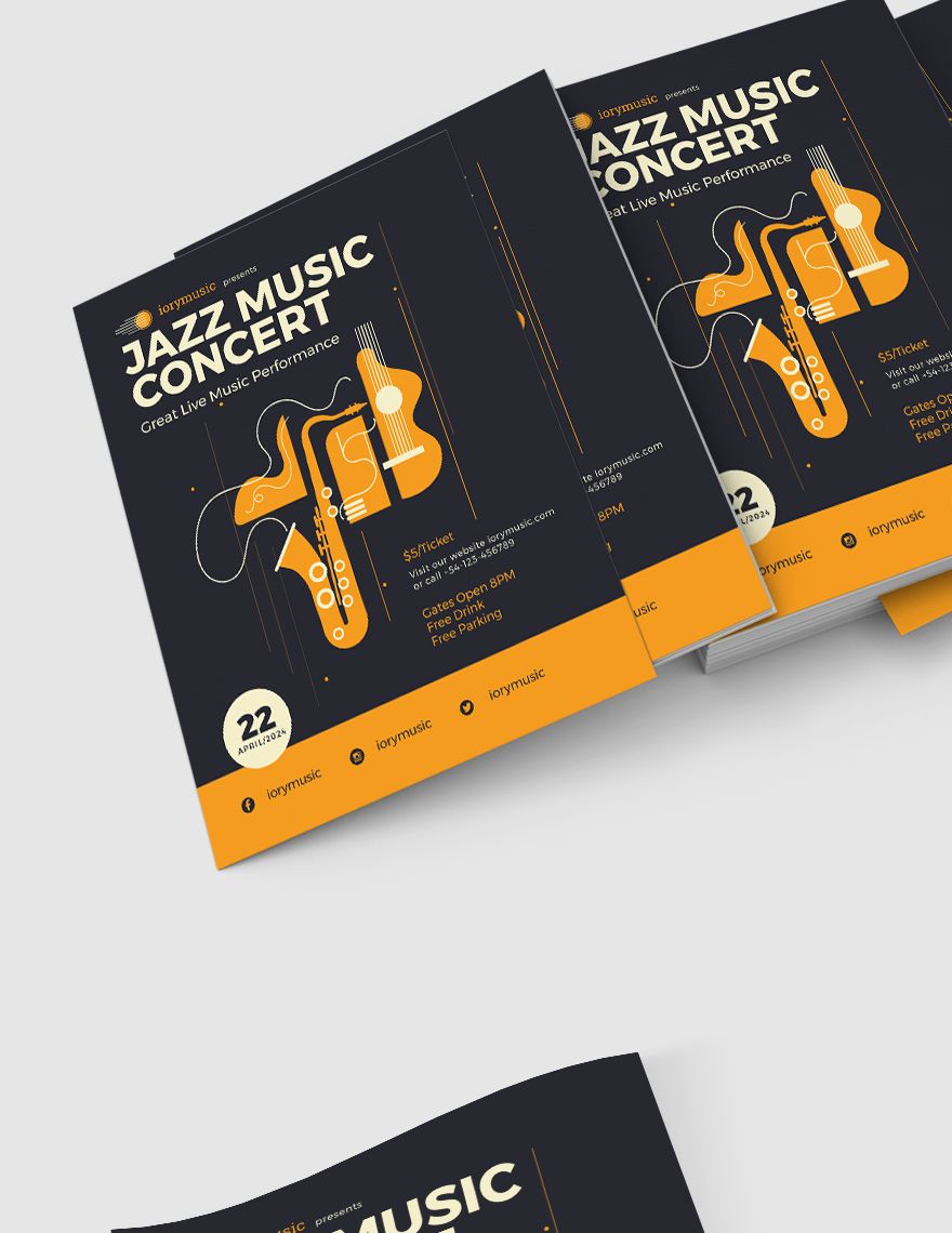 Jazz Concert Flyer