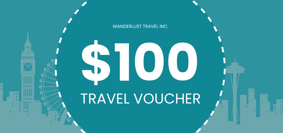 $100 Travel Voucher