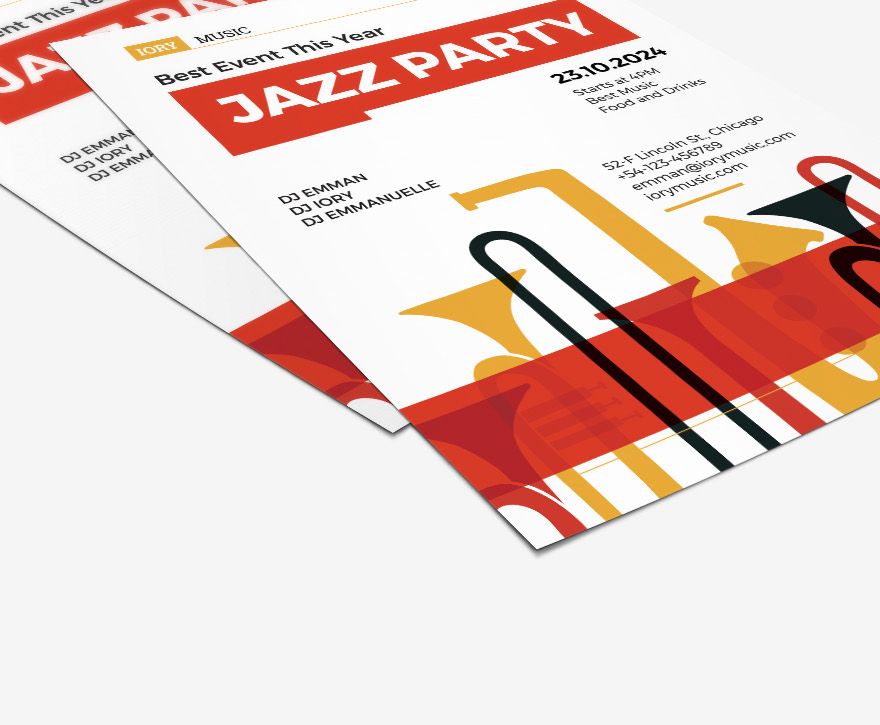 Jazz Flyer Template