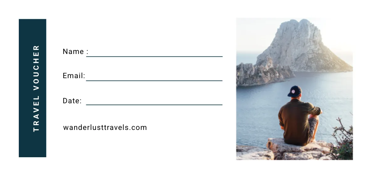 Free Fillable Travel Voucher Template to Edit Online