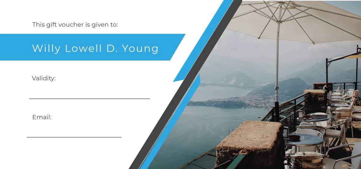 Free Hotel Gas Voucher Template to Edit Online