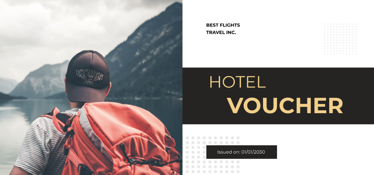 Travel Agent Hotel Voucher