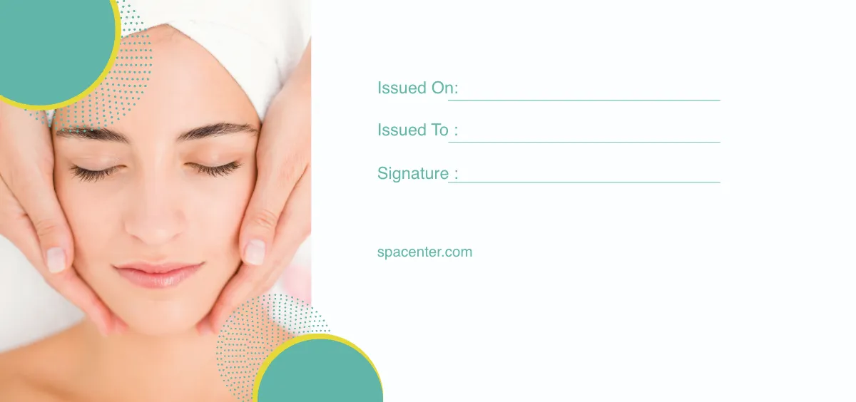 Free Blank Spa Voucher Template to Edit Online