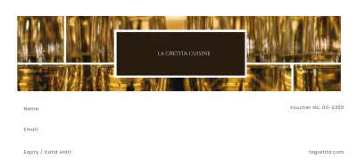 Free Restaurant Drink Voucher Template to Edit Online