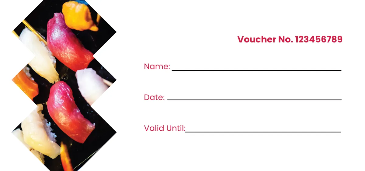 Free Printable Restaurant Voucher Template to Edit Online