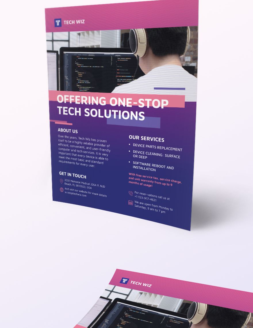 Professional Services Flyer Template