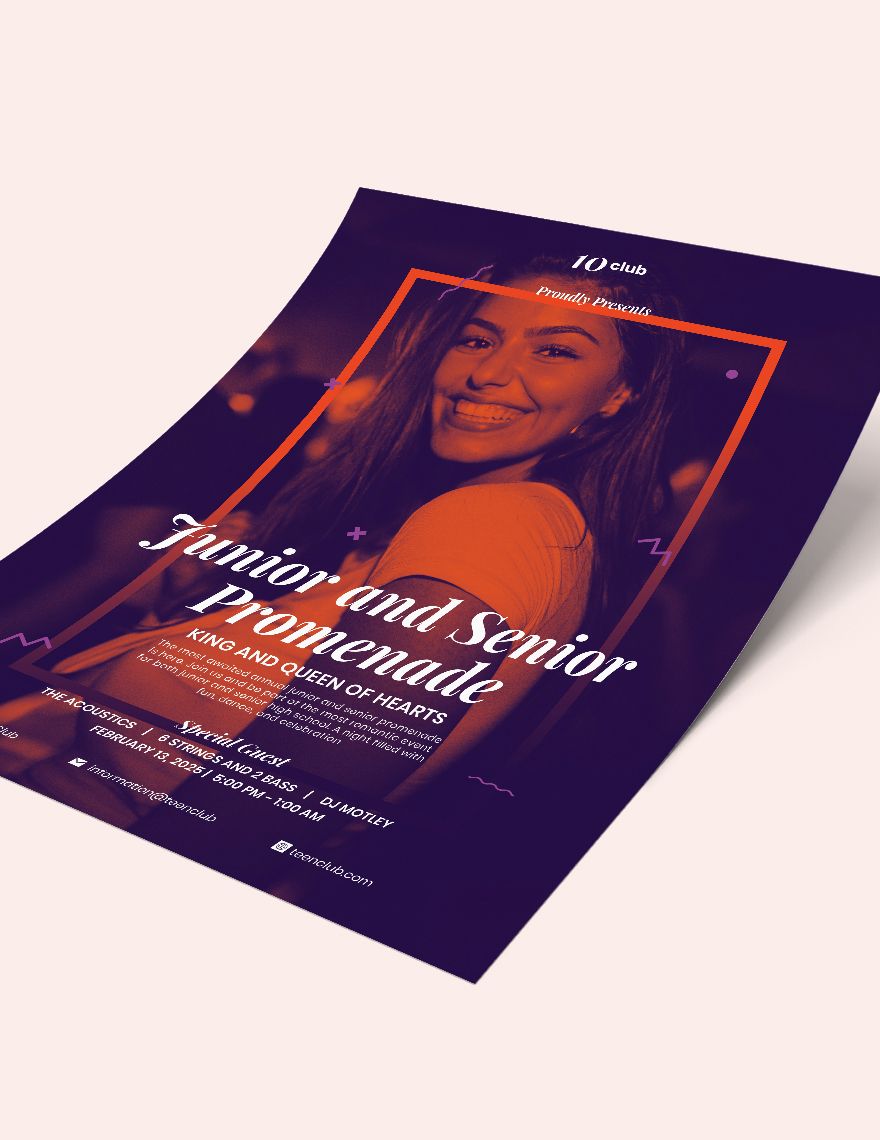 Prom Night Flyer Template
