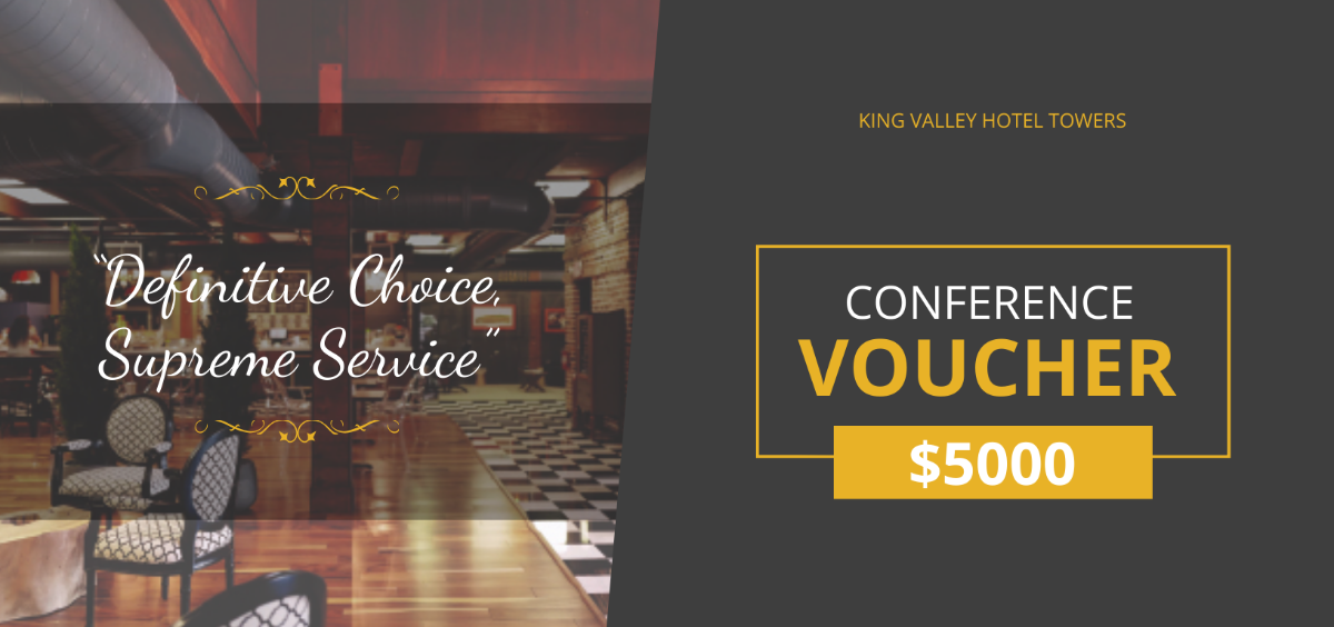 Conference Hotel Voucher