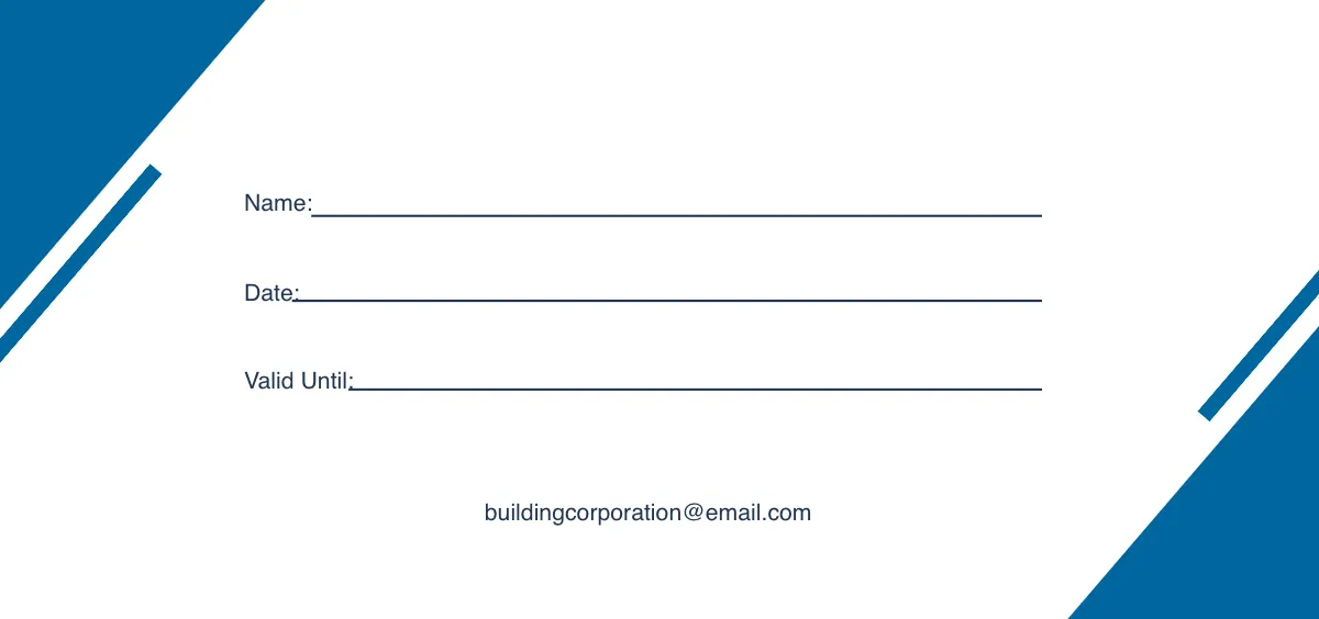 Free Corporate Discount Voucher Template to Edit Online