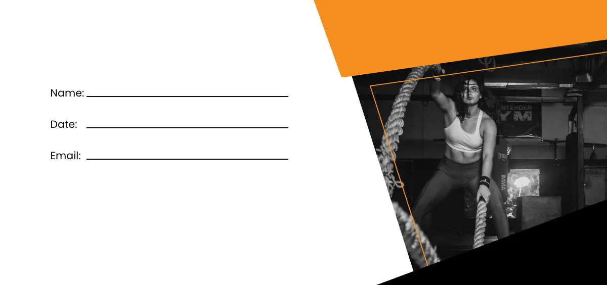 Free Gym Promotion Voucher Template to Edit Online