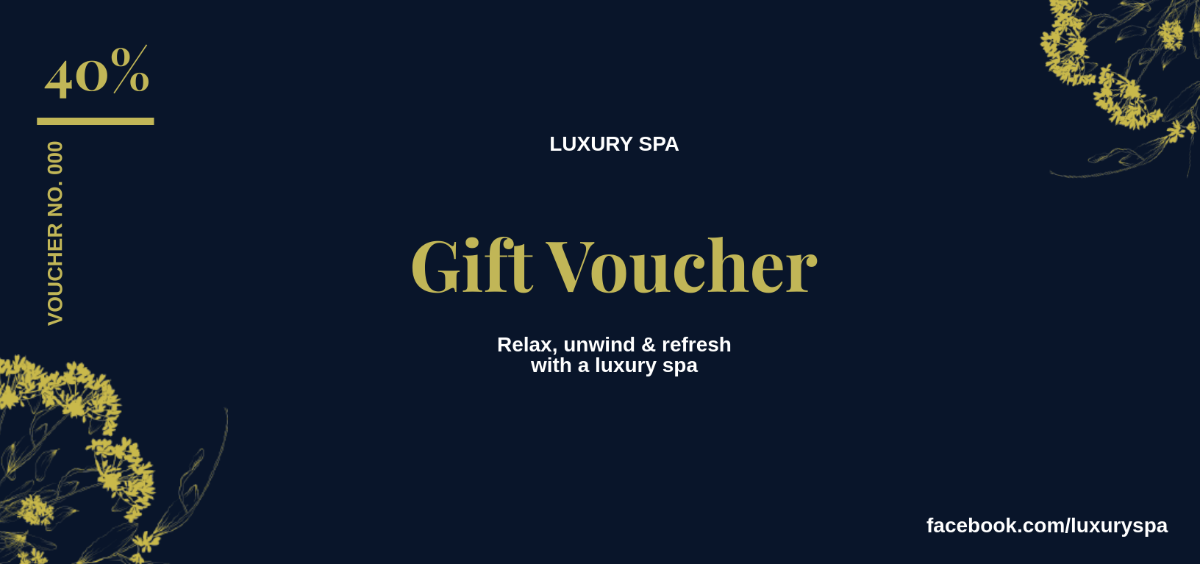 Luxury Spa Voucher