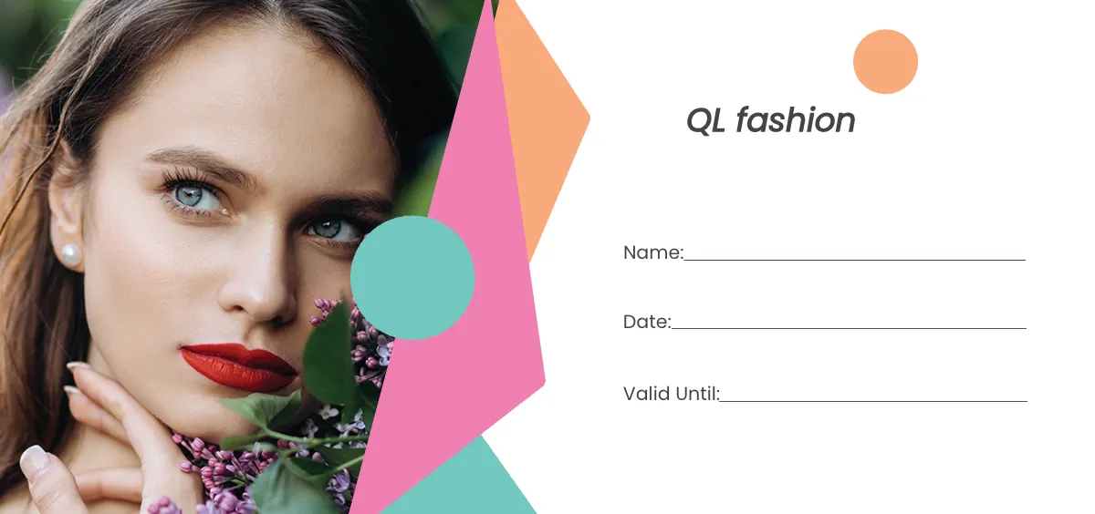 Free Printable Beauty Voucher Template to Edit Online