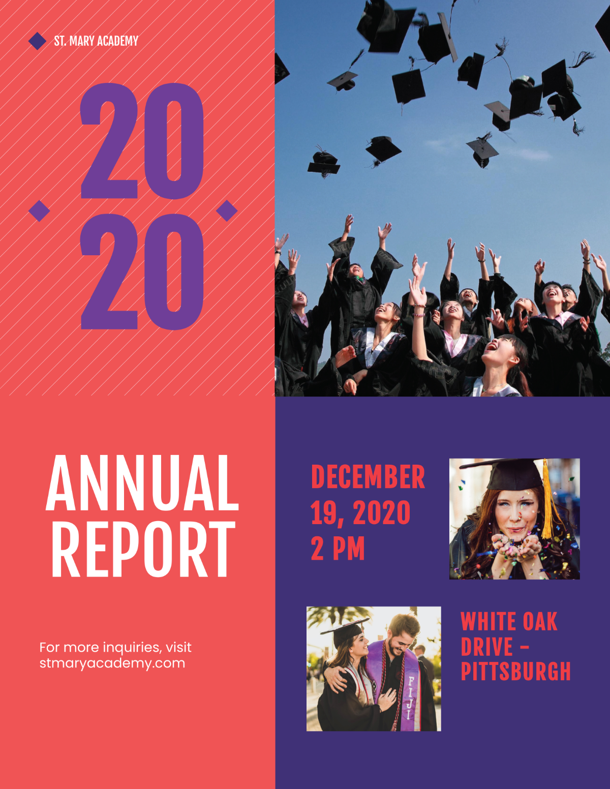 Annual Report Flyer Template - Edit Online & Download