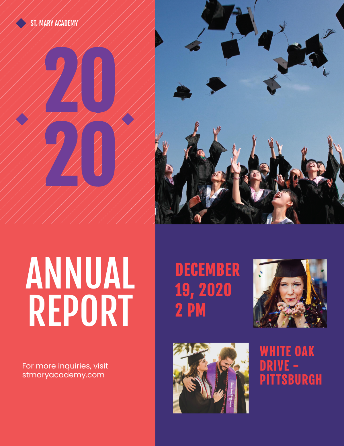 Annual Report Flyer Template