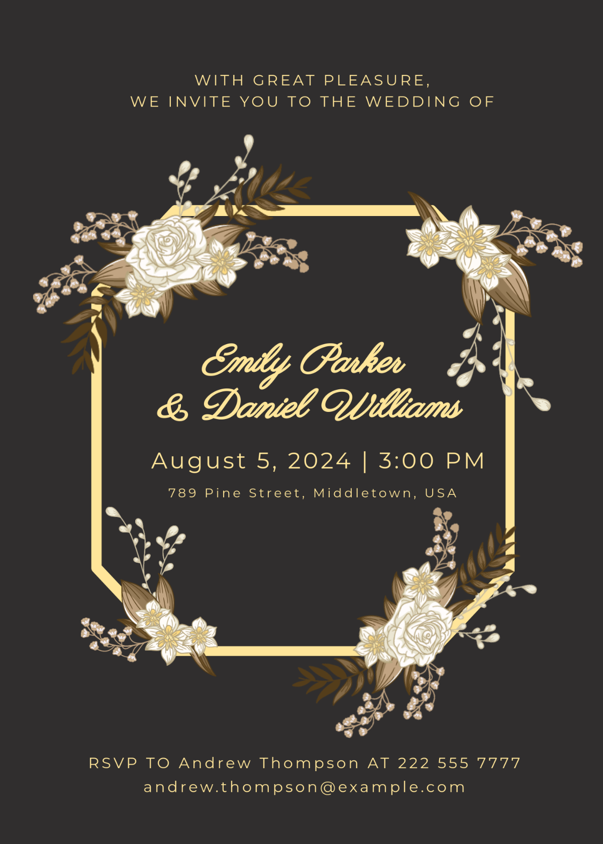 Free Muslim Wedding Invitation Template To Edit Online Free Muslim Wedding Invitation Template To Edit Online