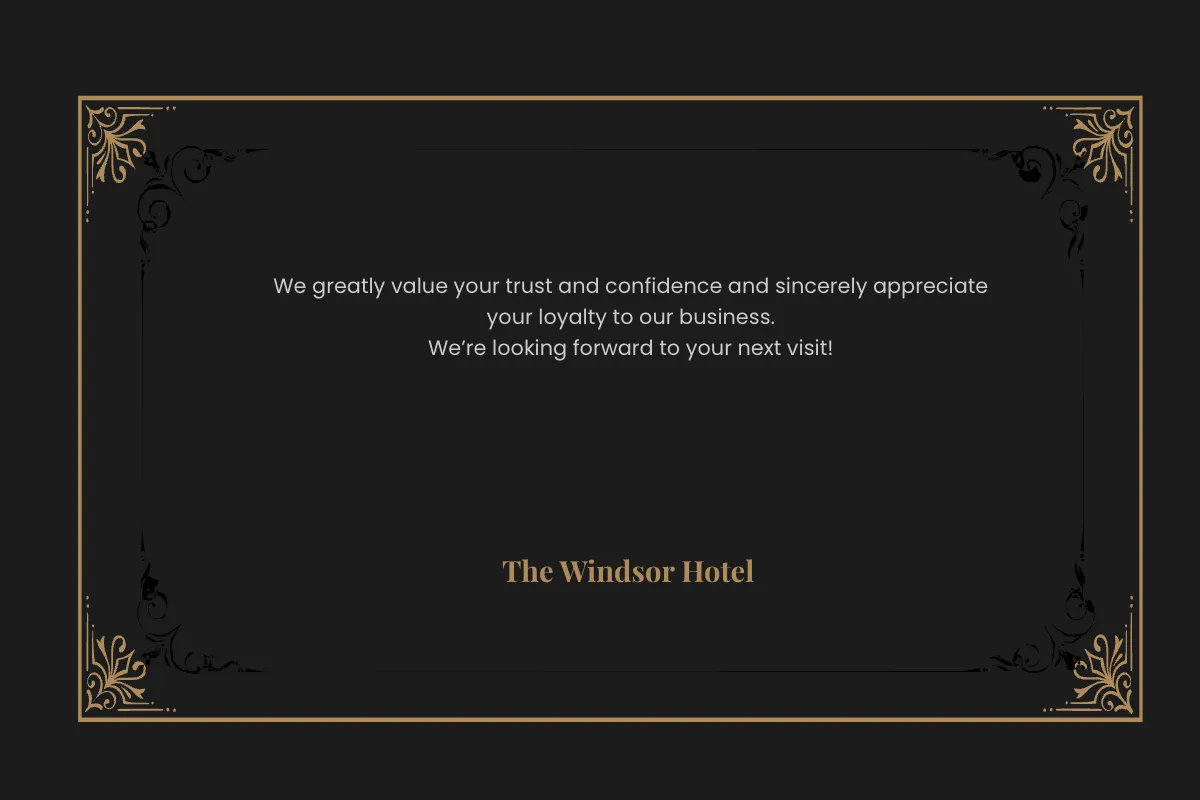 Free Vintage Thank You Card Template to Edit Online