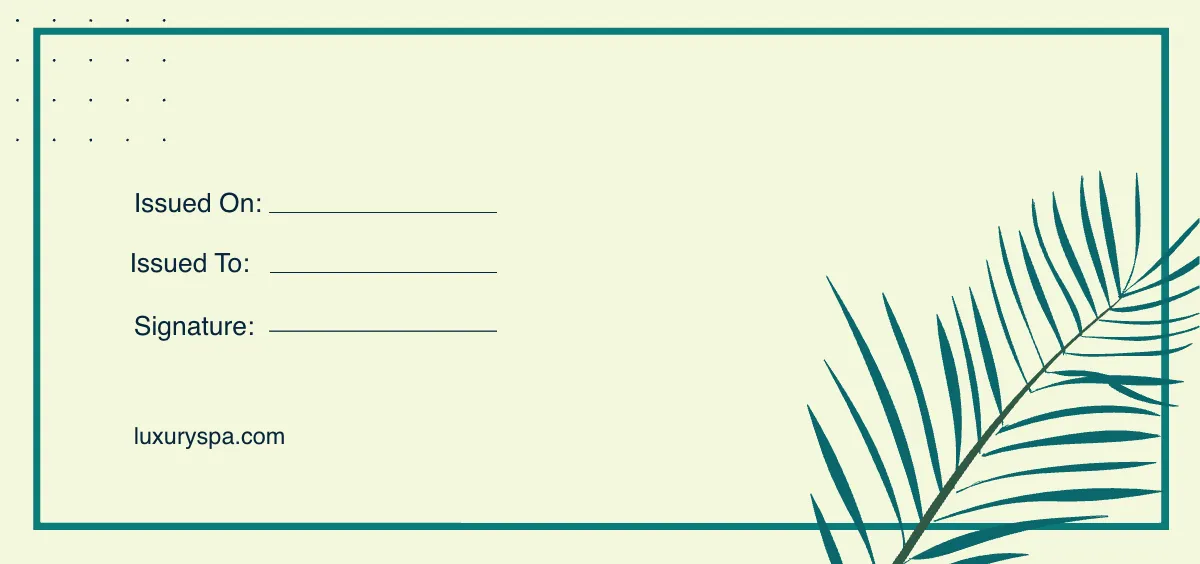 Free Spa Gift Voucher For Corporate Template to Edit Online