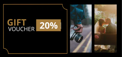 Free Wedding Photography Voucher Template to Edit Online