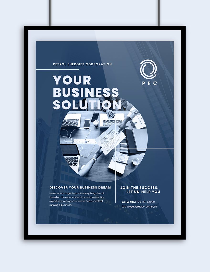 Professional Business Poster Template