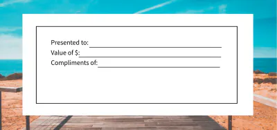 Free Simple Travel Voucher Template to Edit Online