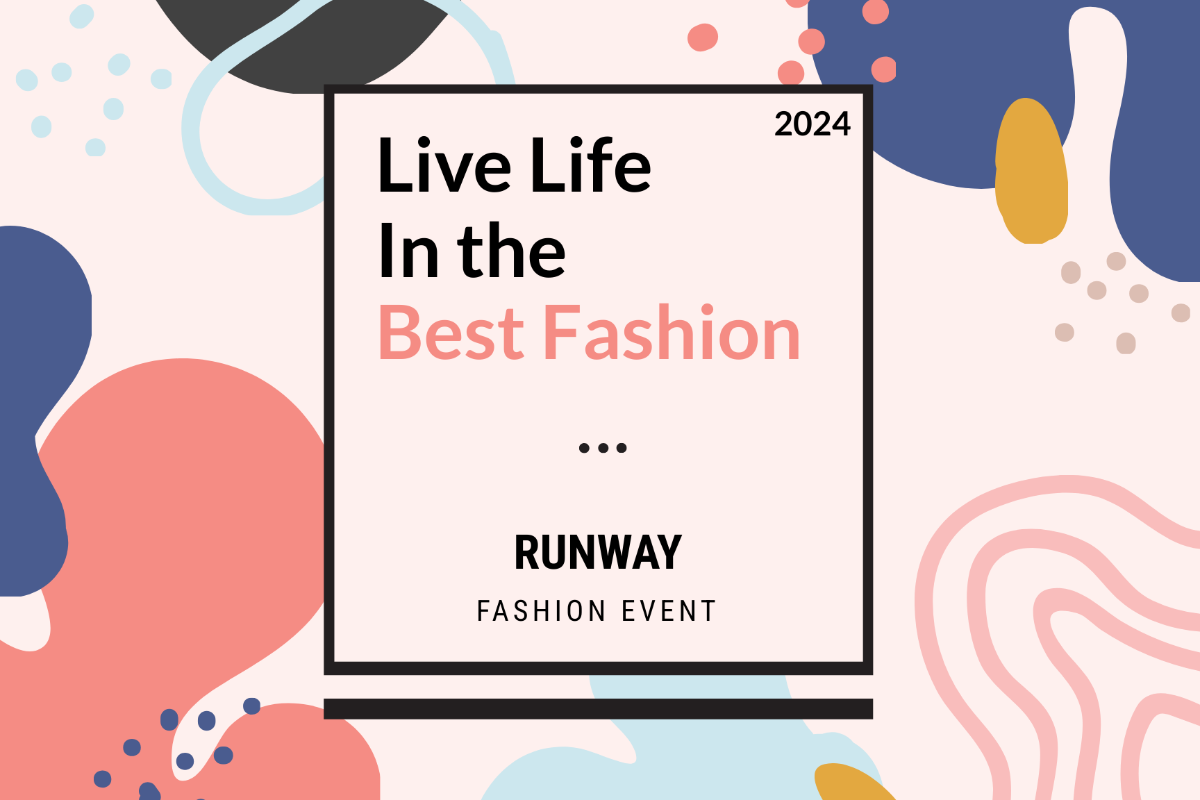 Free Fashion Event Postcard Template