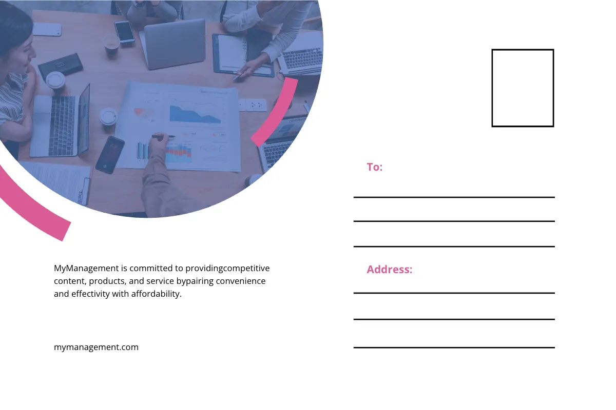 Free Marketing Services Postcard Template to Edit Online