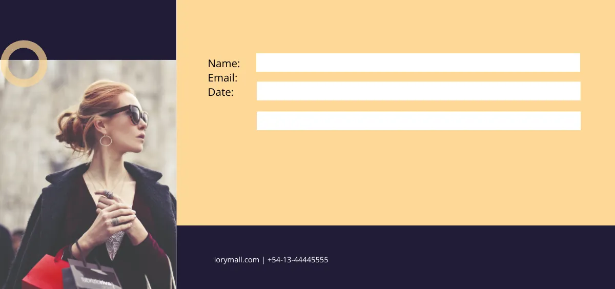 Free $100 Shopping Voucher Template to Edit Online