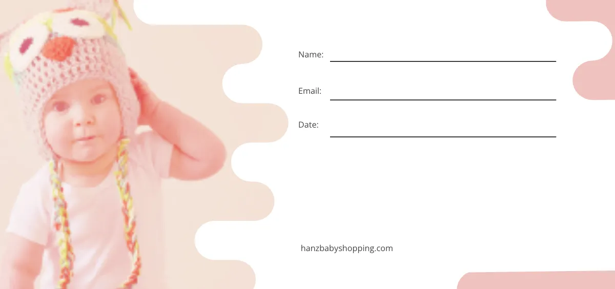 Free Baby Shopping Voucher Template to Edit Online