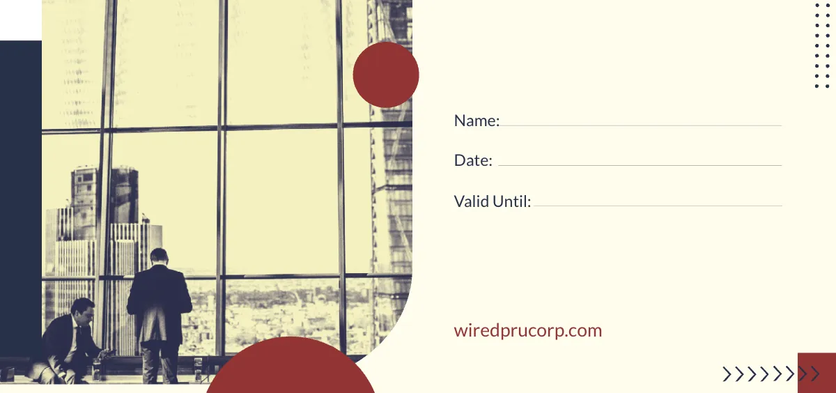 Free Blank Promotion Voucher Template to Edit Online