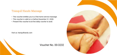 Free Book Service Voucher Template to Edit Online