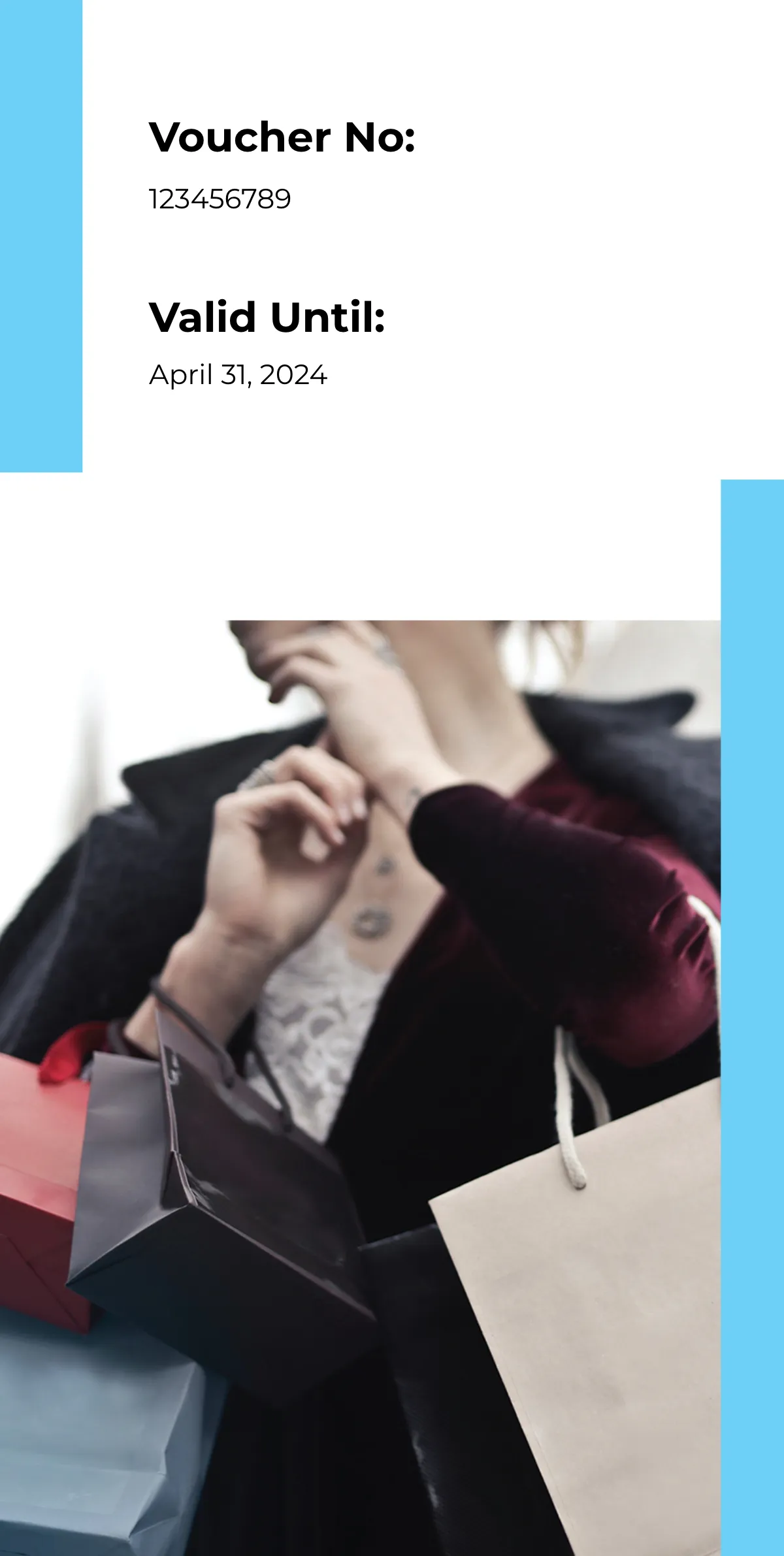 Free Shipping Shopping Voucher Template to Edit Online