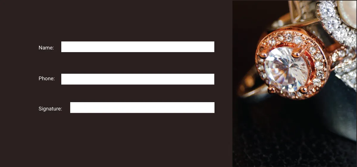 Free Jewelry Shopping Voucher Template to Edit Online