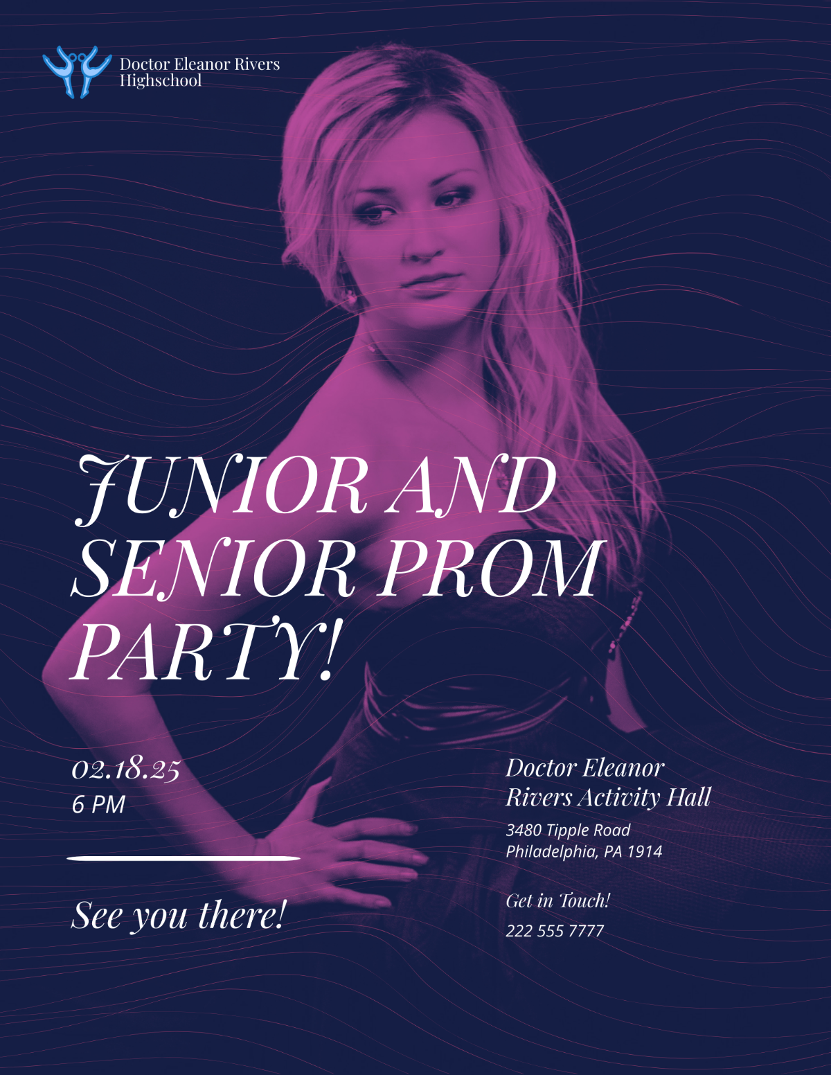 Prom Party Flyer Template - Edit Online & Download