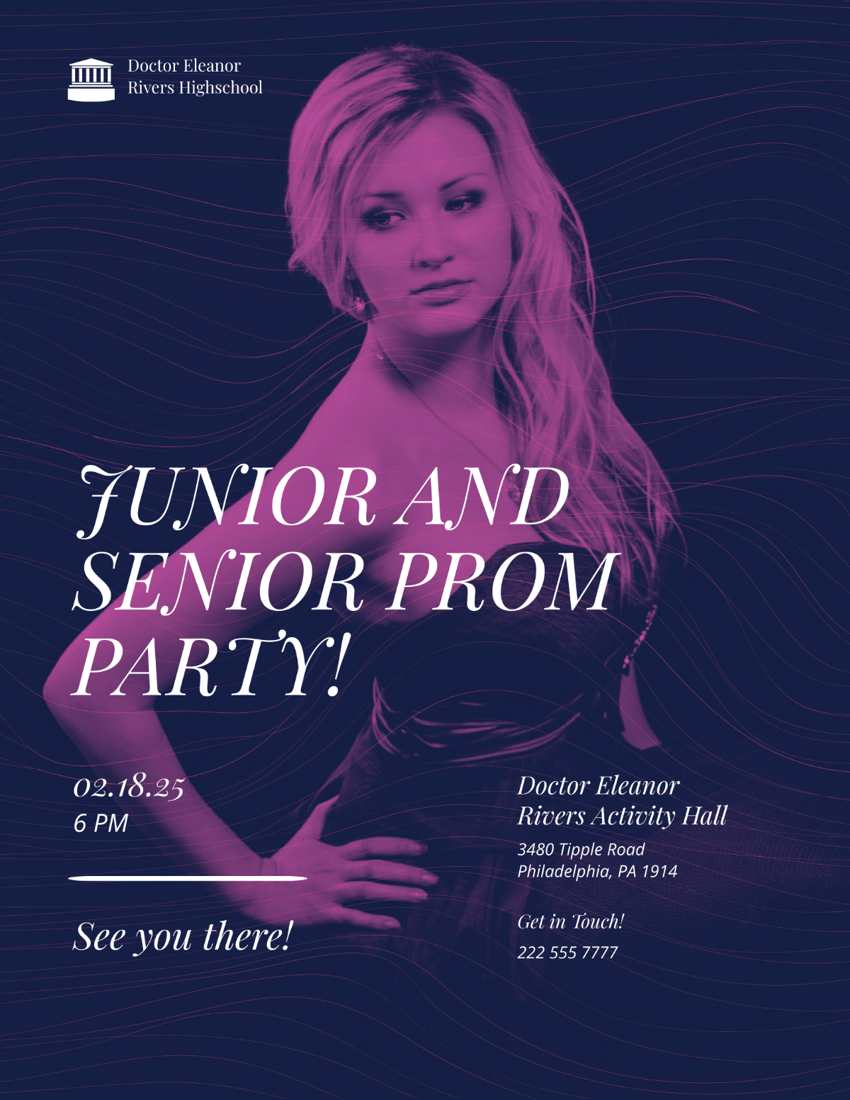 Prom Party Flyer Template - Edit Online & Download Example | Template.net