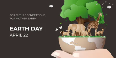 Free Twitter Earth Day Template to Edit Online