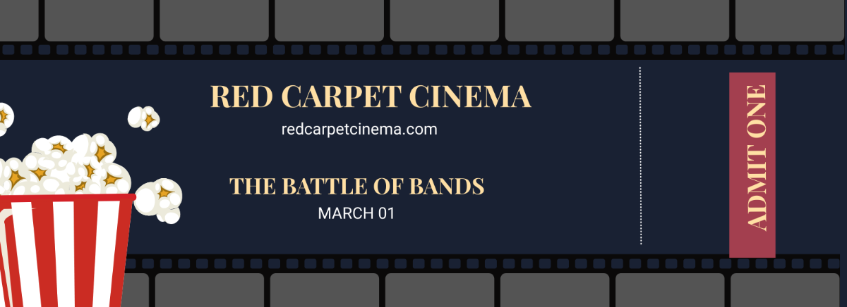 Movie Ticket Template