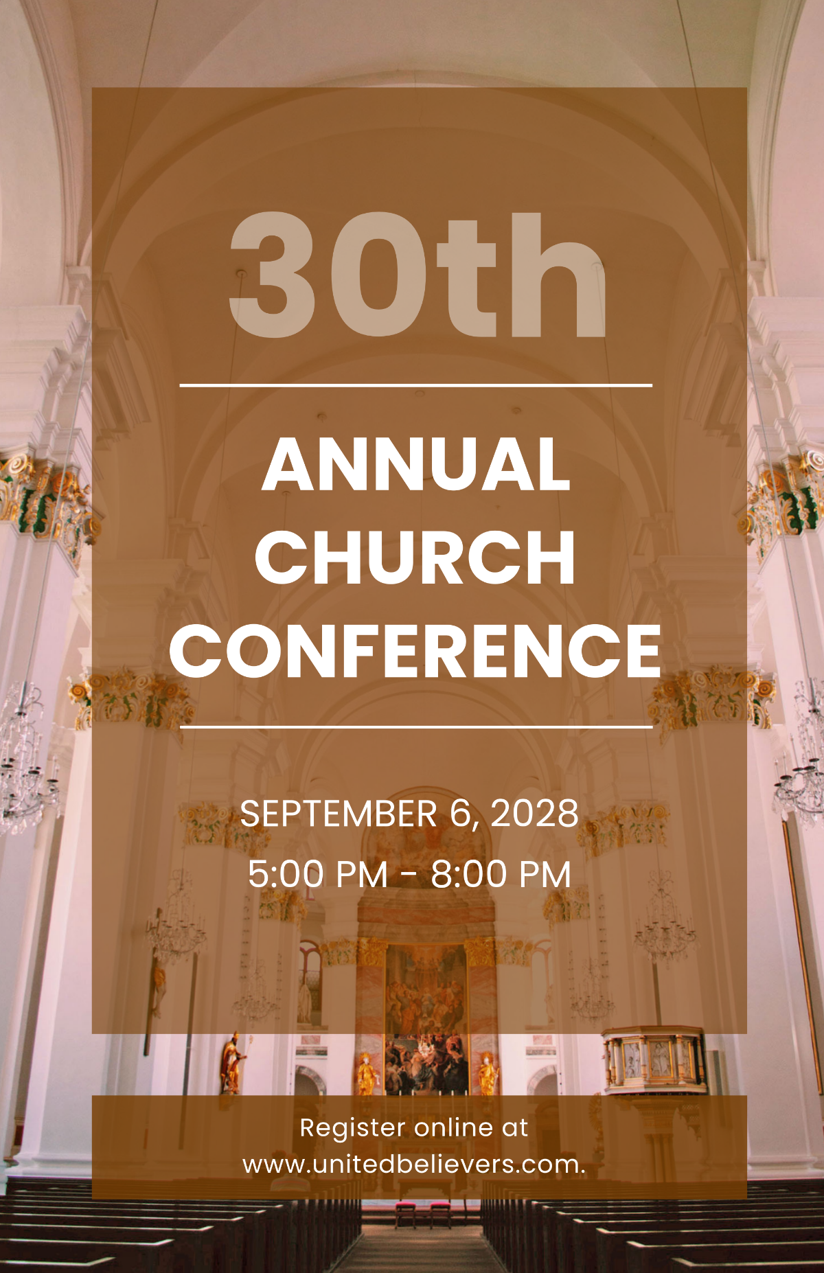 Church Conference Poster Template