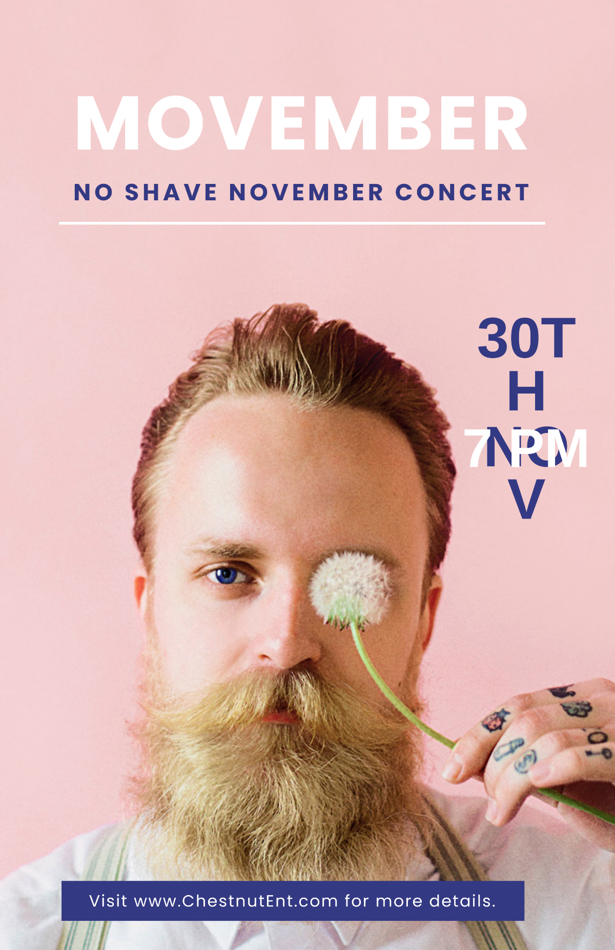 Movember Poster Template