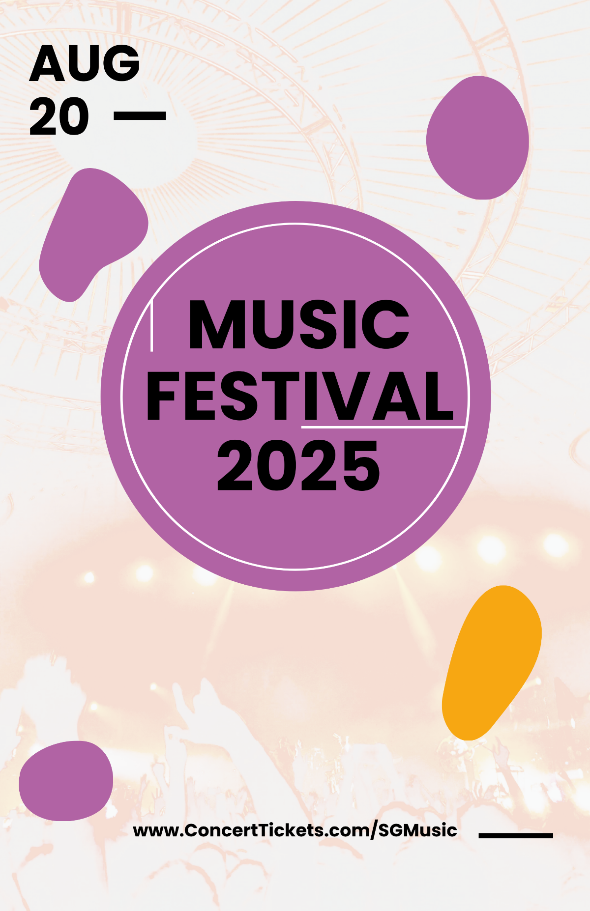 Music Festival Poster Template