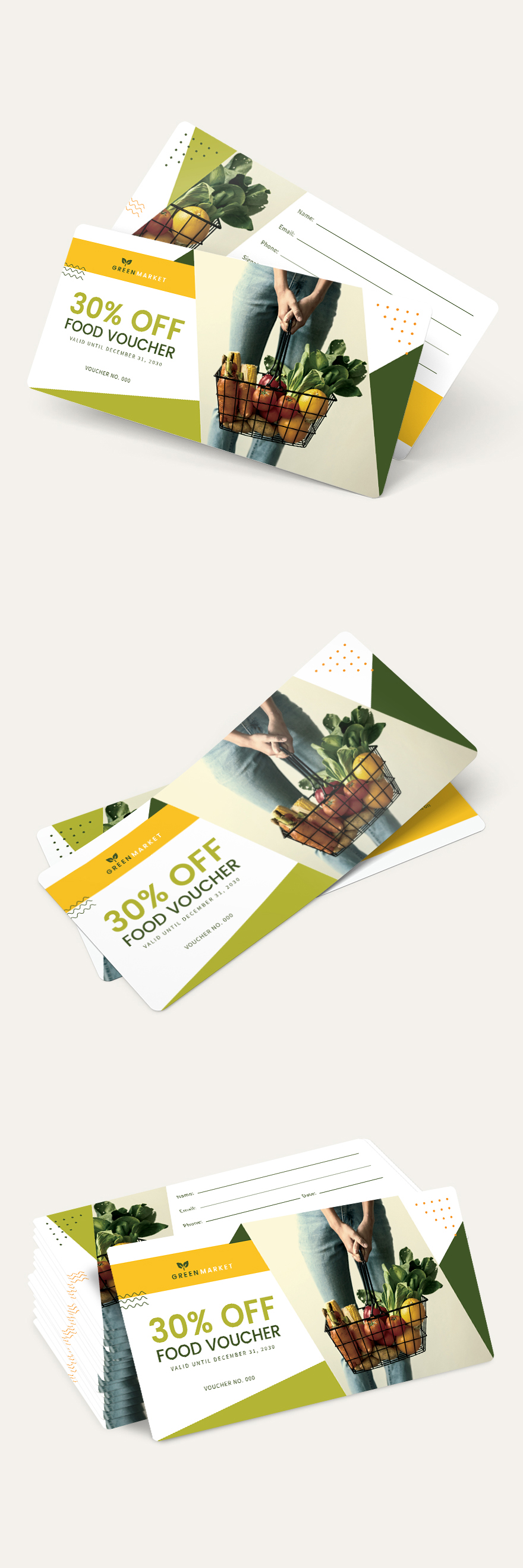 Food Voucher Templates - 36+ Designs, Free Downloads | Template.net