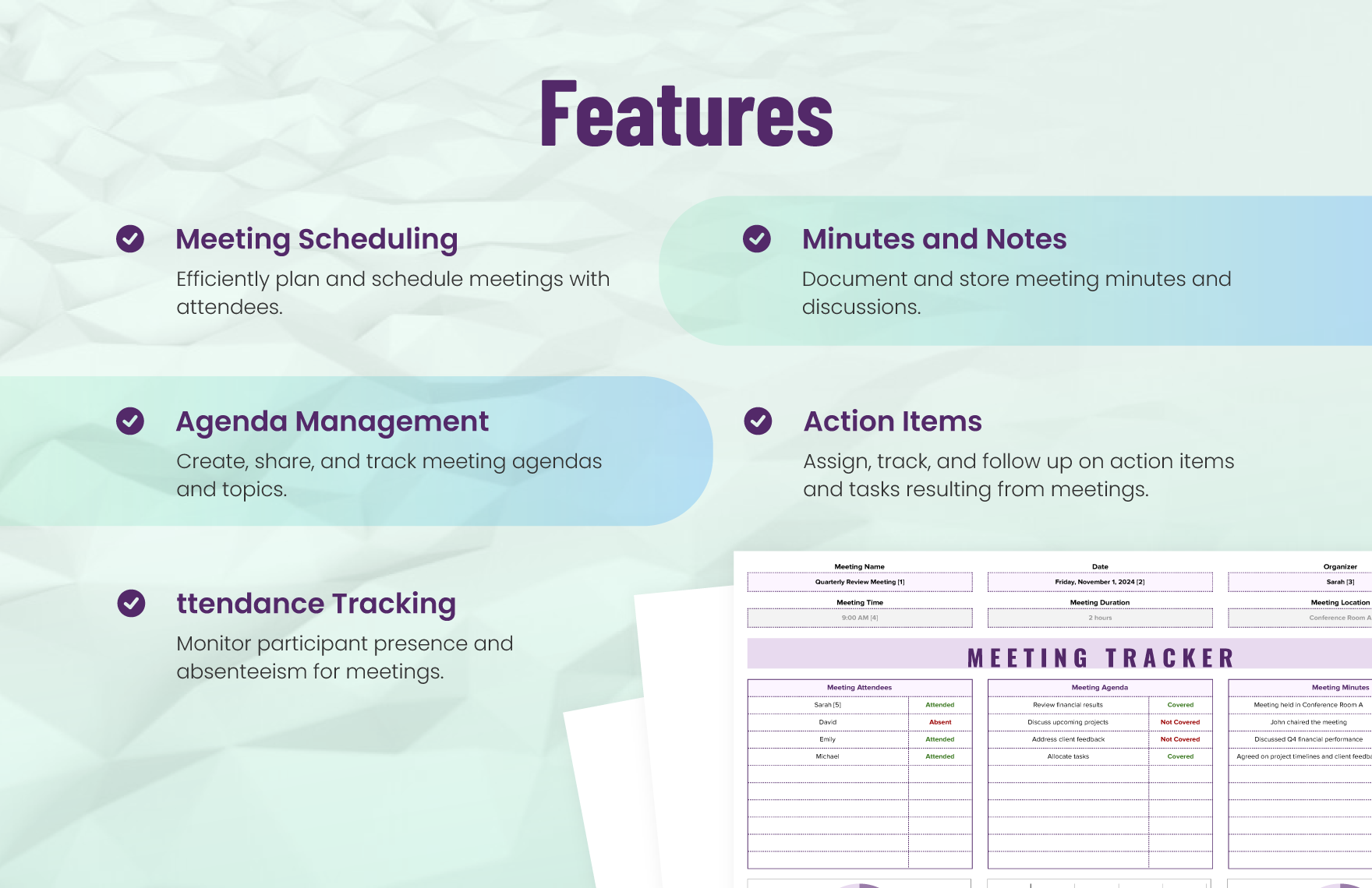 Meeting Tracker Template Download in Excel Google Sheets Template net Meeting Tracker Template Download in Excel Google Sheets Template net